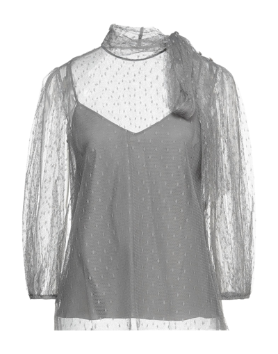 Red Valentino Blouses In Grey