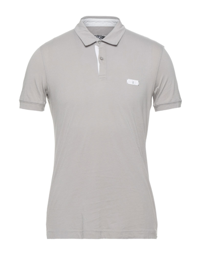 Liu •jo Man Polo Shirts In Light Grey