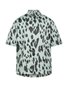 Msgm Shirts In Green