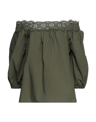 P.a.r.o.s.h Blouses In Military Green