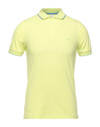 Sun 68 Polo Shirts In Yellow