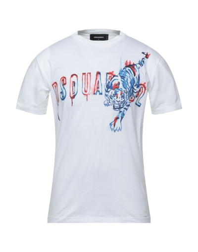 Dsquared2 T-shirts In White