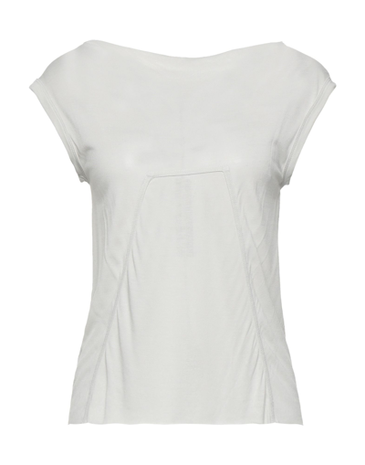 Rick Owens T-shirts In Grey