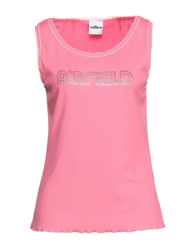 Airfield Tank Tops In Pink