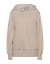 Msgm Sweatshirts In Beige