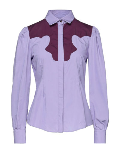 Alexa Chung Shirts In Lilac