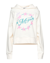 Msgm Sweatshirts In Ivory