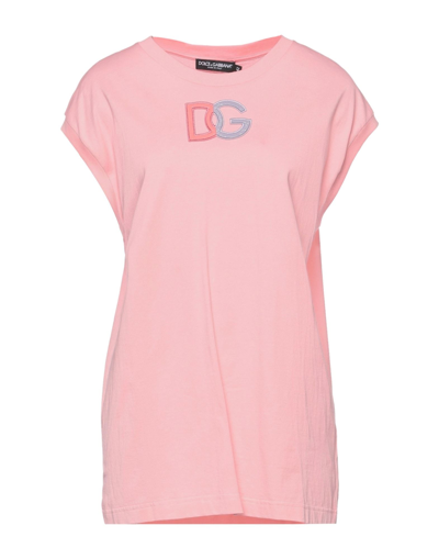 Dolce & Gabbana T-shirts In Pink