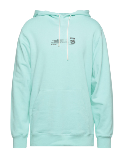 Msgm Sweatshirts In Green