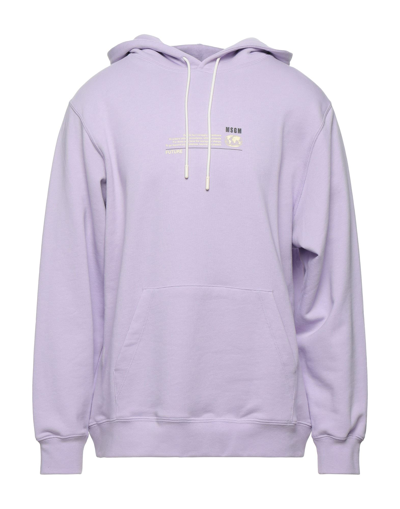 Msgm Sweatshirts In Purple