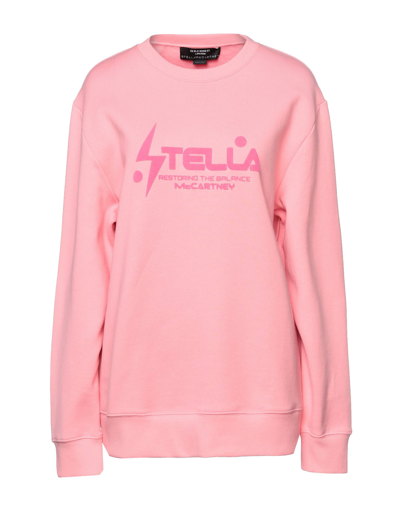 Stella Mccartney Sweatshirts In Pink