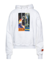 HERON PRESTON HERON PRESTON MAN SWEATSHIRT WHITE SIZE S COTTON, ELASTANE, POLYESTER