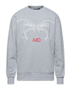 Alessandro Dell'acqua Sweatshirts In Light Grey