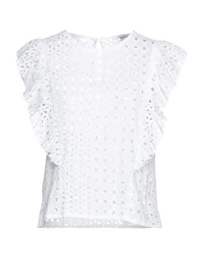 Face To Face Style Tops In White