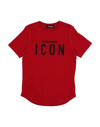 Dsquared2 T-shirts In Brick Red