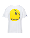 Readymade "collapsed Face" T-shirt In White