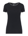 Majestic T-shirts In Dark Blue