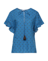 P.a.r.o.s.h Blouses In Blue