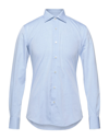 Pal Zileri Shirts In Sky Blue