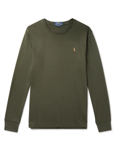 Polo Ralph Lauren T-shirts In Green