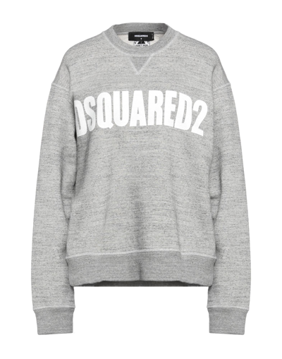 Dsquared2 Sweatshirts In Light Grey