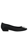 Roger Vivier Ballet Flats In Black