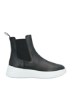 Hogan Stivaletto Rebel H562 In Pelle In Black