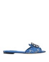 Dolce & Gabbana Sandals In Blue