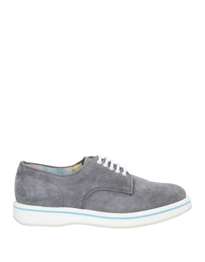 Studio Pollini Lace-up Shoes In Grey