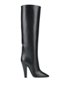 Saint Laurent Knee Boots In Black