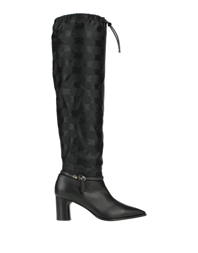 Casadei Knee Boots In Black