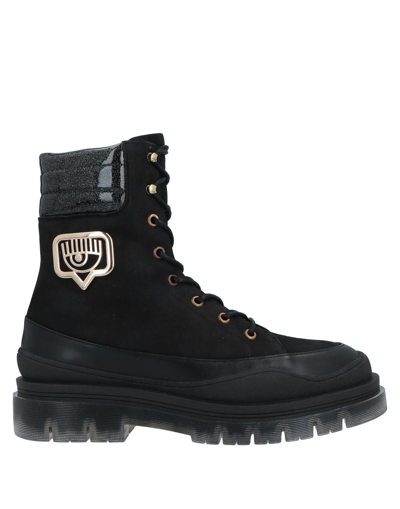 Chiara Ferragni Ankle Boots In Black