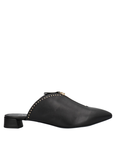 Agl Attilio Giusti Leombruni Agl Woman Mules & Clogs Black Size 6.5 Soft Leather