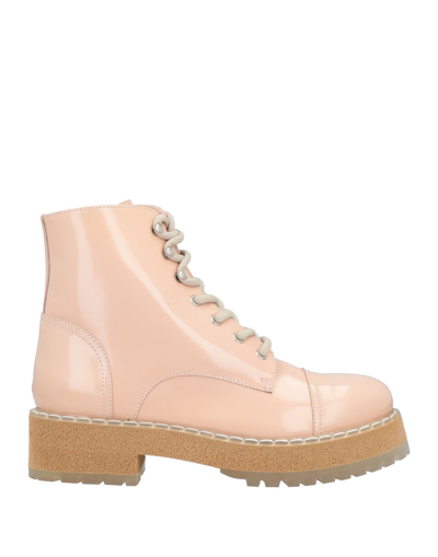 Agl Attilio Giusti Leombruni Ankle Boots In Pink