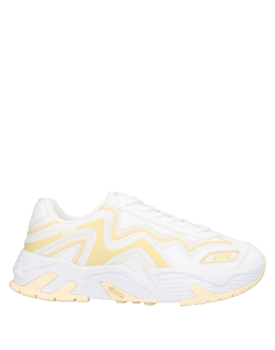 Msgm Sneakers In White