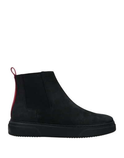 Stokton Ankle Boots In Black
