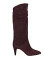 Isabel Marant Knee Boots In Garnet