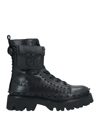 Pinko Salvador Combat Boots In Black