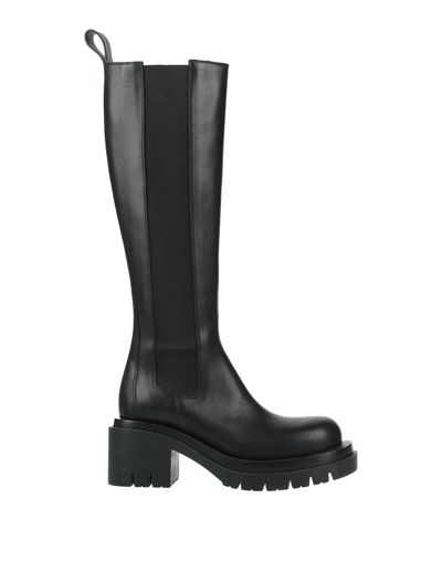 Bottega Veneta Knee Boots In Black