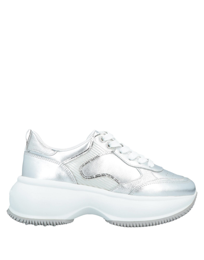 Hogan Sneakers In Silver