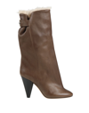 Isabel Marant Knee Boots In Dark Brown