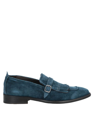 Leo Cristiano Loafers In Blue