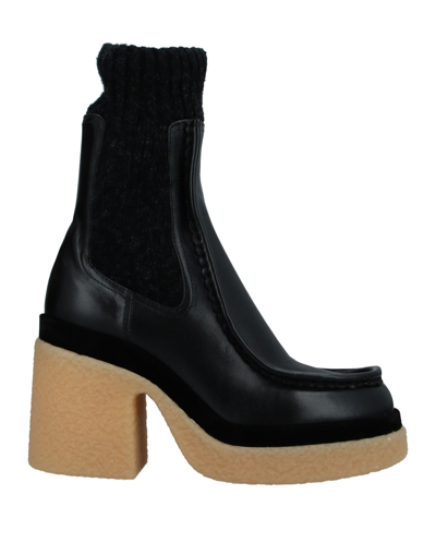Chloé Ankle Boots In Black
