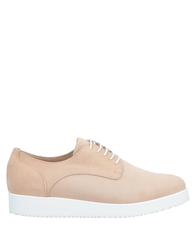 Carlo Pazolini Lace-up Shoes In Beige