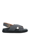 Marni Sandals In Grey