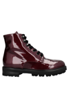 Agl Attilio Giusti Leombruni Ankle Boots In Red