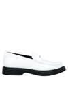 Saint Laurent Loafers In White