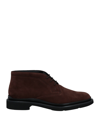 Tod's Ankle Boots In Brown