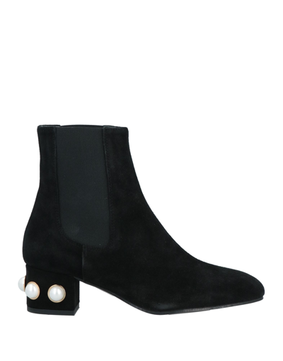 Pinko Ankle Boots In Black