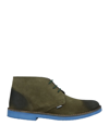 Daniele Alessandrini Homme Ankle Boots In Military Green